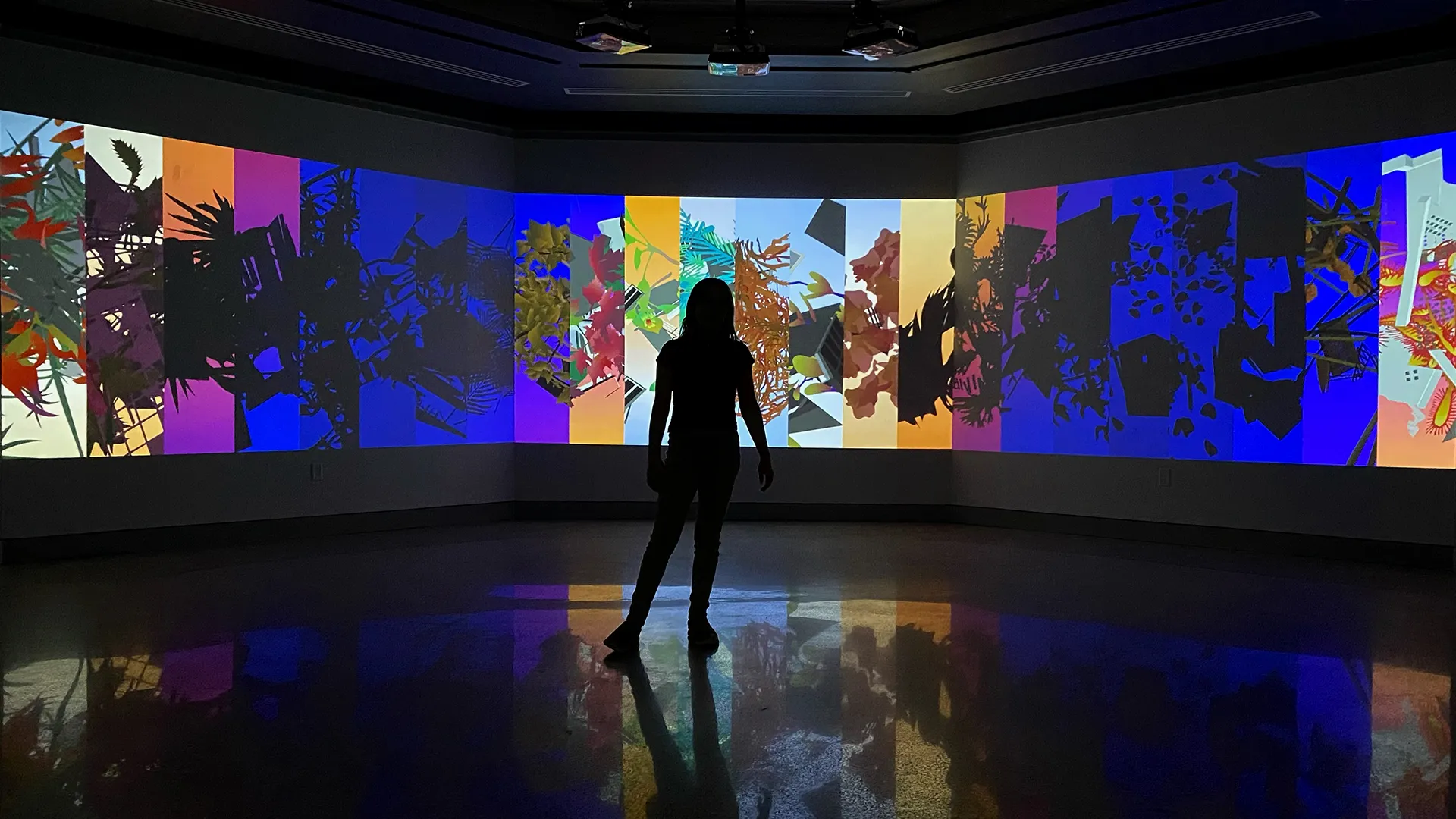 Video installation at York College of PA